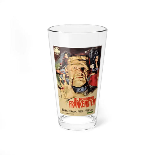 HORROR OF FRANKENSTEIN (SPANISH) 1970 Movie Poster - Pint Glass 16oz-16oz-Go Mug Yourself