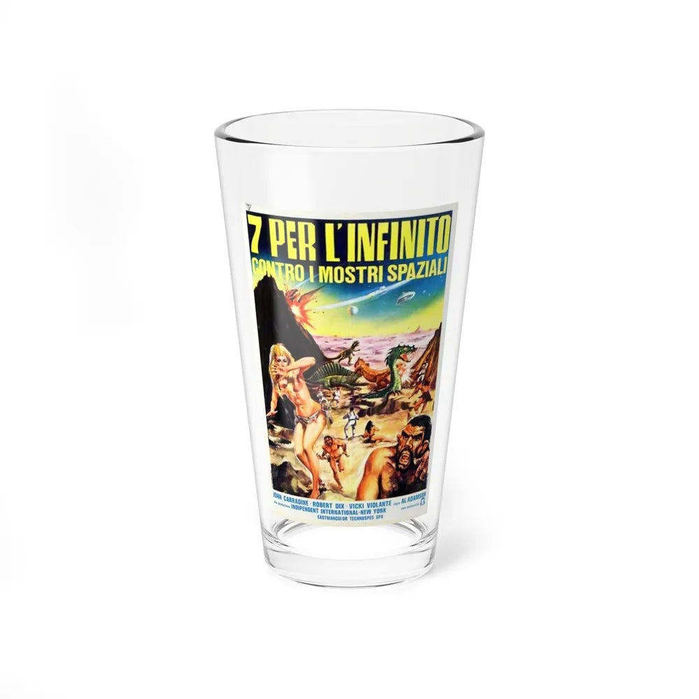 HORROR OF THE BLOOD MONSTERS (ITALIAN) 1970 Movie Poster - Pint Glass 16oz-16oz-Go Mug Yourself