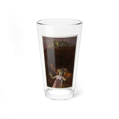 Horror Paperback Cover (undated) - Pint Glass 16oz-16oz-Go Mug Yourself