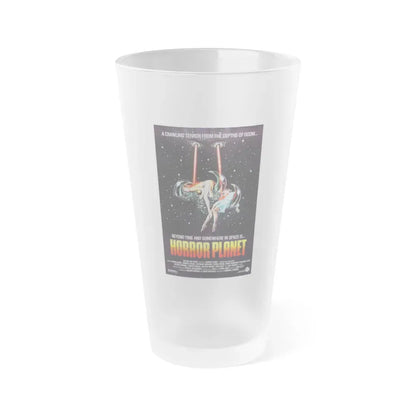 HORROR PLANET (INSEMINOID) 1981 Movie Poster - Frosted Pint Glass 16oz Default Title - Go Mug Yourself