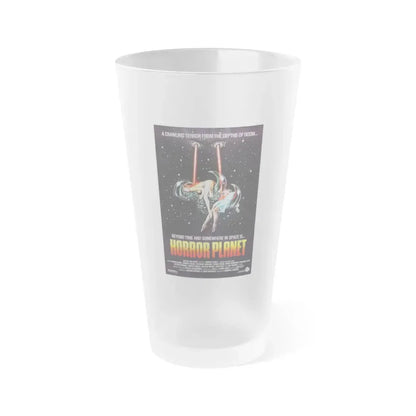 HORROR PLANET (INSEMINOID) 1981 Movie Poster - Frosted Pint Glass 16oz Default Title - Go Mug Yourself
