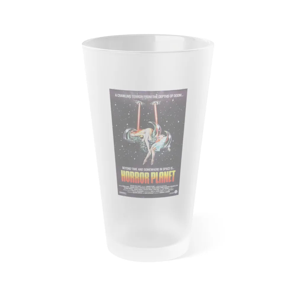 HORROR PLANET (INSEMINOID) 1981 Movie Poster - Frosted Pint Glass 16oz-Go Mug Yourself