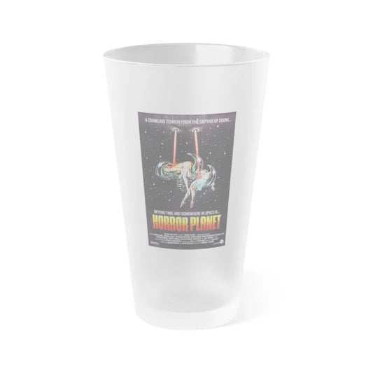 HORROR PLANET (INSEMINOID) 1981 Movie Poster - Frosted Pint Glass 16oz-Go Mug Yourself