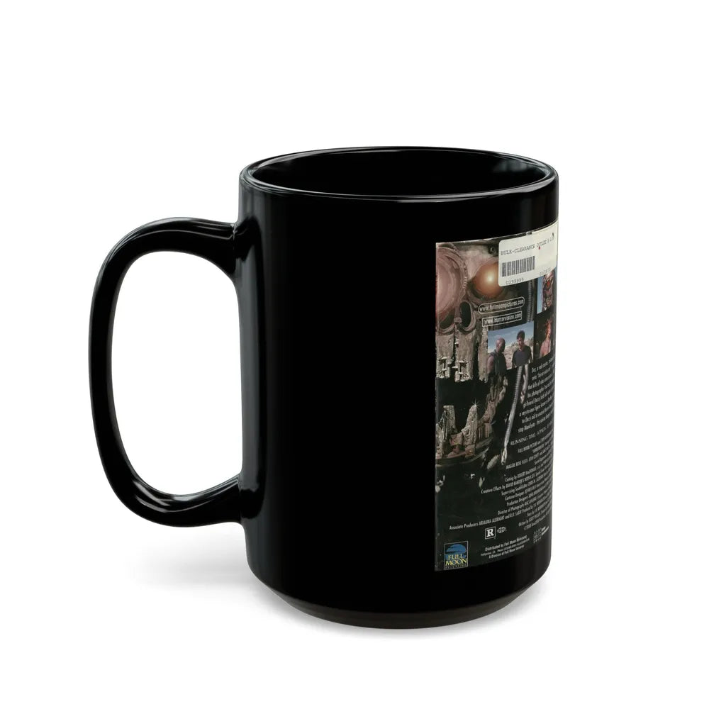 HORROR VISION (VHS COVER) - Black Coffee Mug-Go Mug Yourself