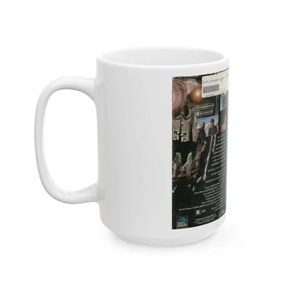 HORROR VISION (VHS COVER) - White Coffee Mug-Go Mug Yourself