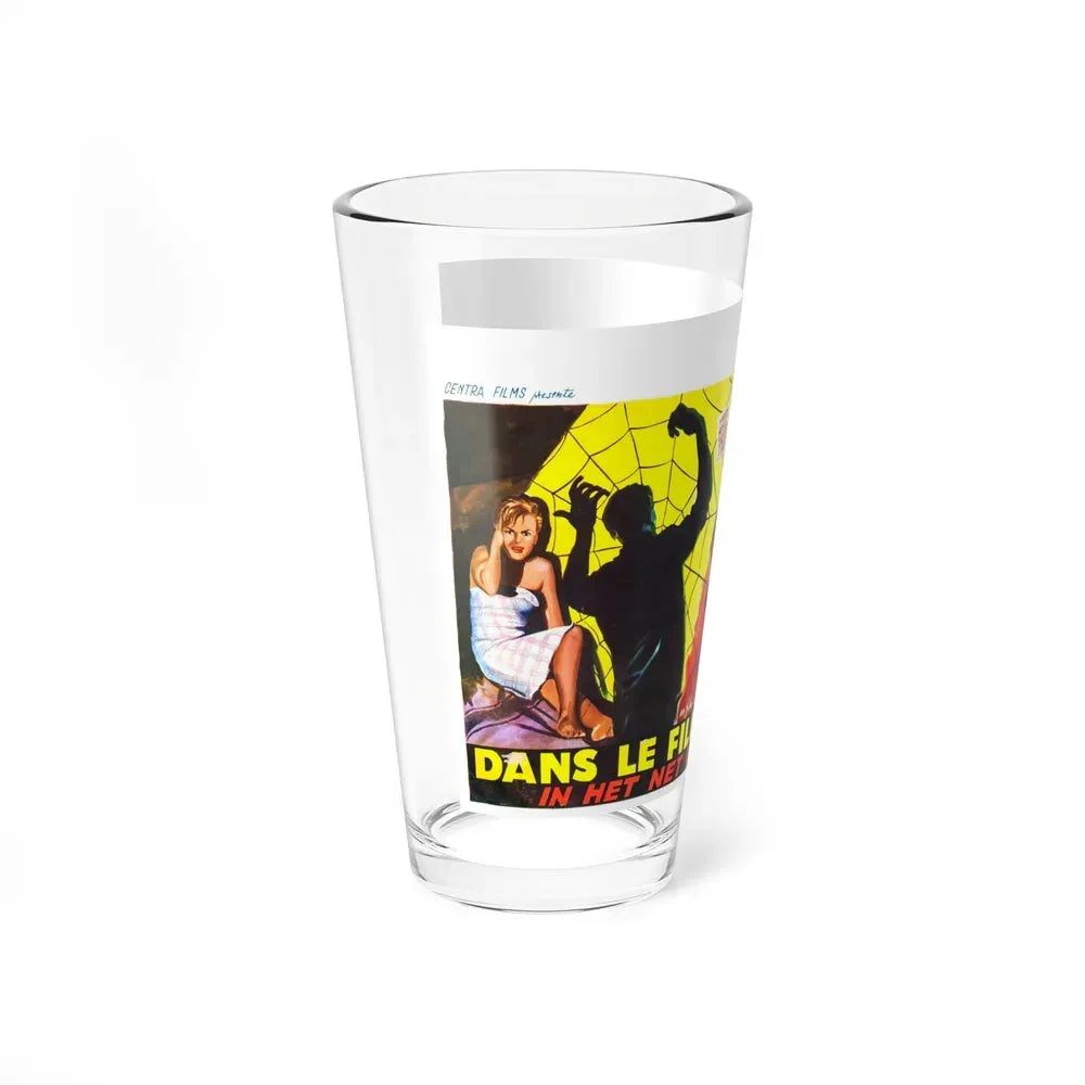 HORRORS OF SPIDER ISLAND (BELGIAN) 1960 Movie Poster - Pint Glass 16oz - Go Mug Yourself