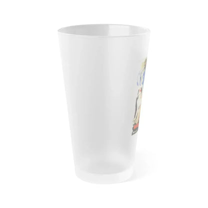 HORRORS OF SPIDER ISLAND (FRENCH 2) 1960 Movie Poster - Frosted Pint Glass 16oz - Go Mug Yourself