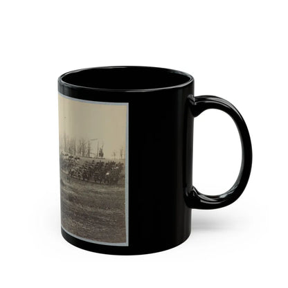 Horse Artillery On Parade Grounds (U.S. Civil War) Black Coffee Mug-Go Mug Yourself