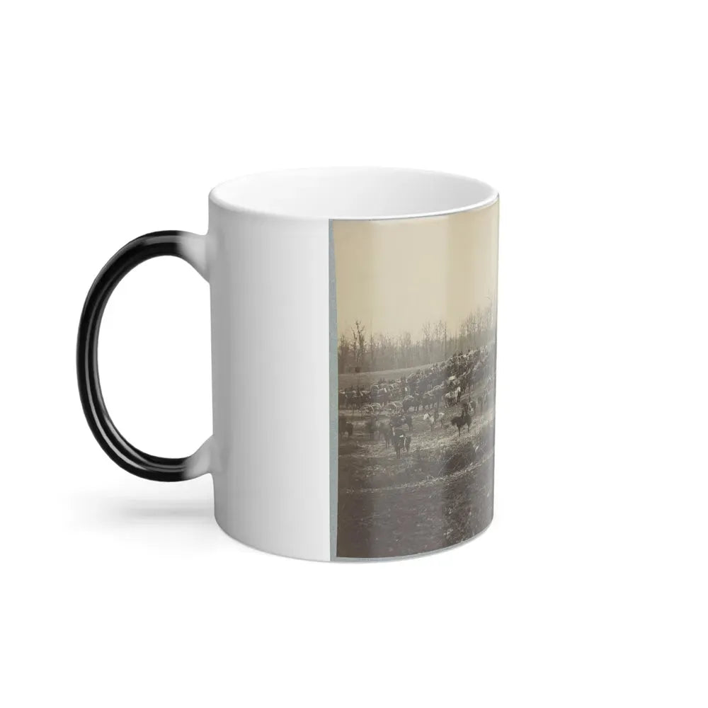 Horse Artillery on Parade Grounds (U.S. Civil War) Color Changing Coffee Mug 11oz - Go Mug Yourself