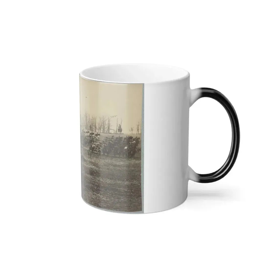 Horse Artillery on Parade Grounds (U.S. Civil War) Color Changing Coffee Mug 11oz - Go Mug Yourself
