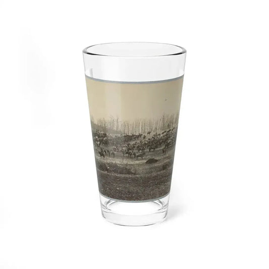 Horse Artillery On Parade Grounds (U.S. Civil War) Pint Glass 16oz 16oz - Go Mug Yourself