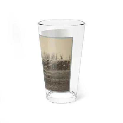 Horse Artillery On Parade Grounds (U.S. Civil War) Pint Glass 16oz - Go Mug Yourself