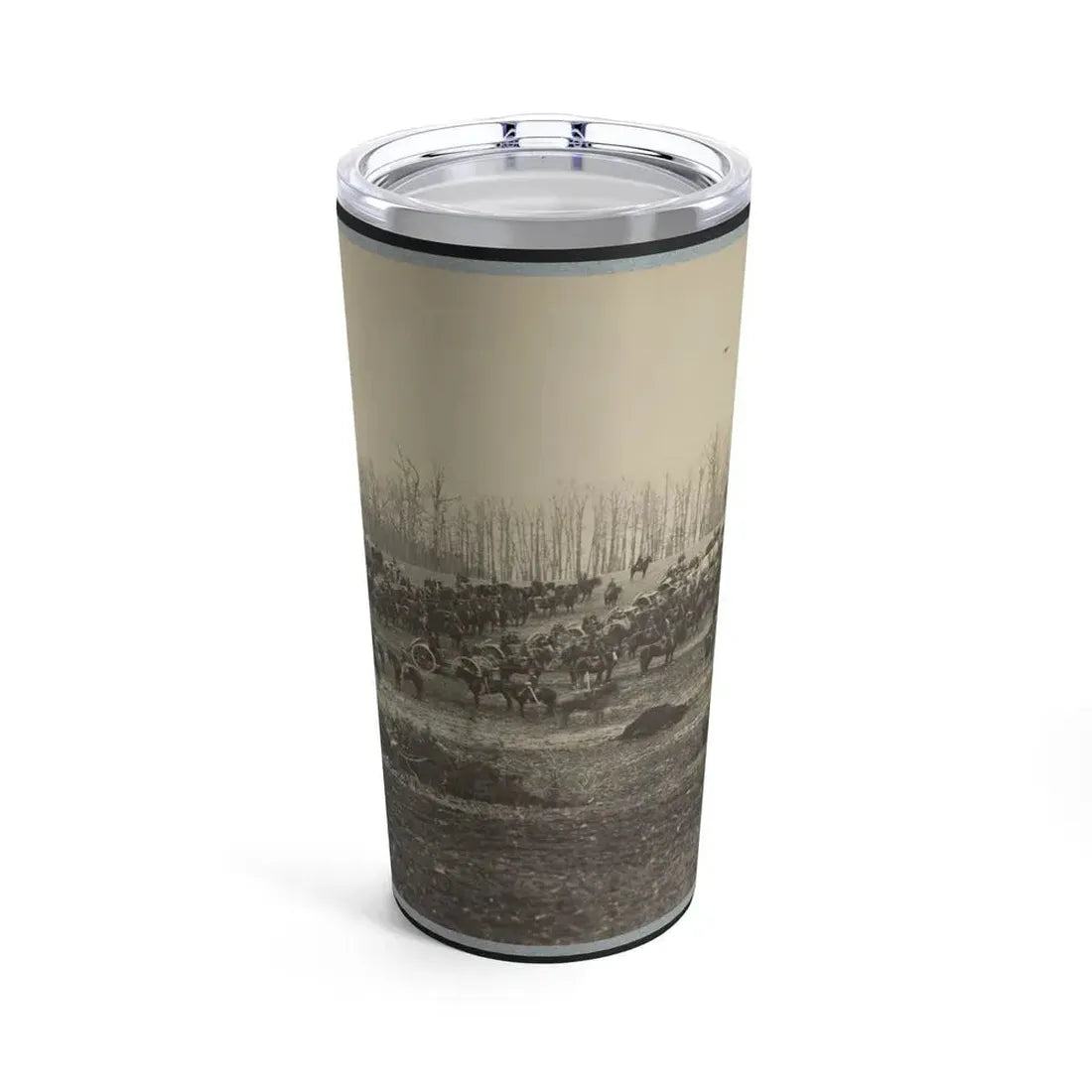 Horse Artillery On Parade Grounds (U.S. Civil War) Tumbler 20oz 20oz - Go Mug Yourself