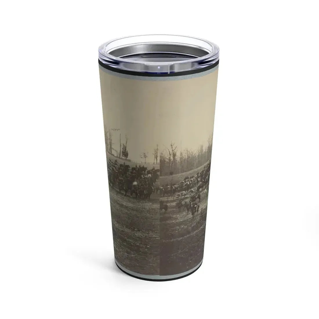 Horse Artillery On Parade Grounds (U.S. Civil War) Tumbler 20oz - Go Mug Yourself