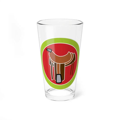 Horsemanship (Boy Scout Merit Badge) Pint Glass 16oz 16oz - Go Mug Yourself