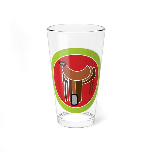 Horsemanship (Boy Scout Merit Badge) Pint Glass 16oz 16oz - Go Mug Yourself