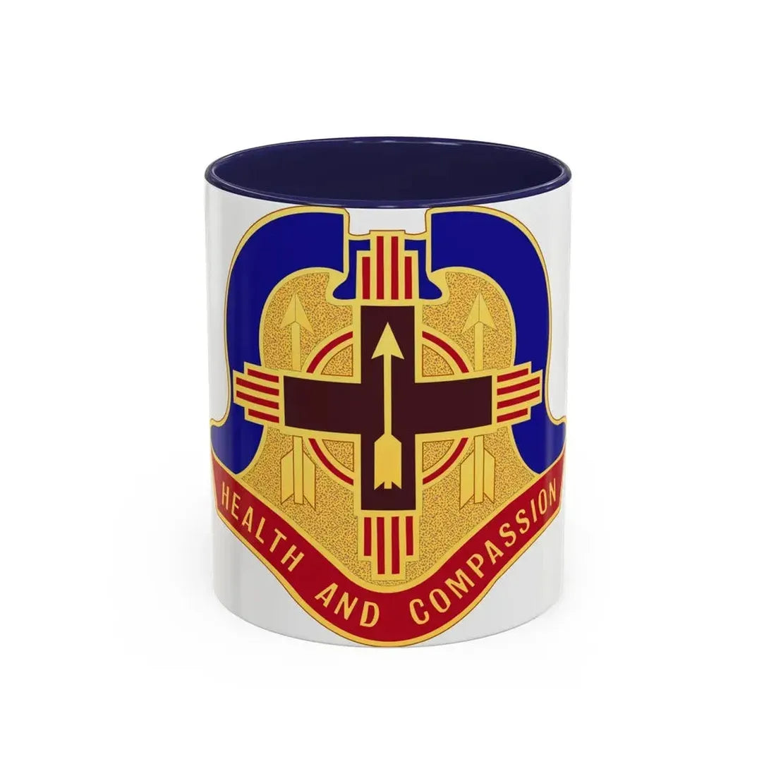 Hospital Sandia Base (U.S. Army) Accent Coffee Mug 11oz Navy - Go Mug Yourself