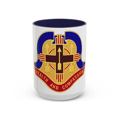 Hospital Sandia Base (U.S. Army) Accent Coffee Mug 15oz Navy - Go Mug Yourself