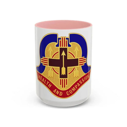 Hospital Sandia Base (U.S. Army) Accent Coffee Mug 15oz Pink - Go Mug Yourself