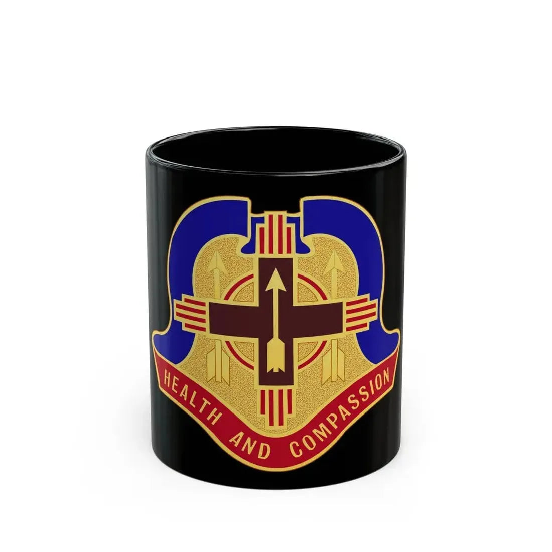 Hospital Sandia Base (U.S. Army) Black Coffee Mug 11oz - Go Mug Yourself