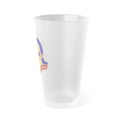 Hospital Sandia Base (U.S. Army) Frosted Pint Glass 16oz - Go Mug Yourself