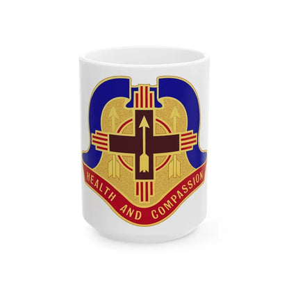 Hospital Sandia Base (U.S. Army) White Coffee Mug 15oz - Go Mug Yourself