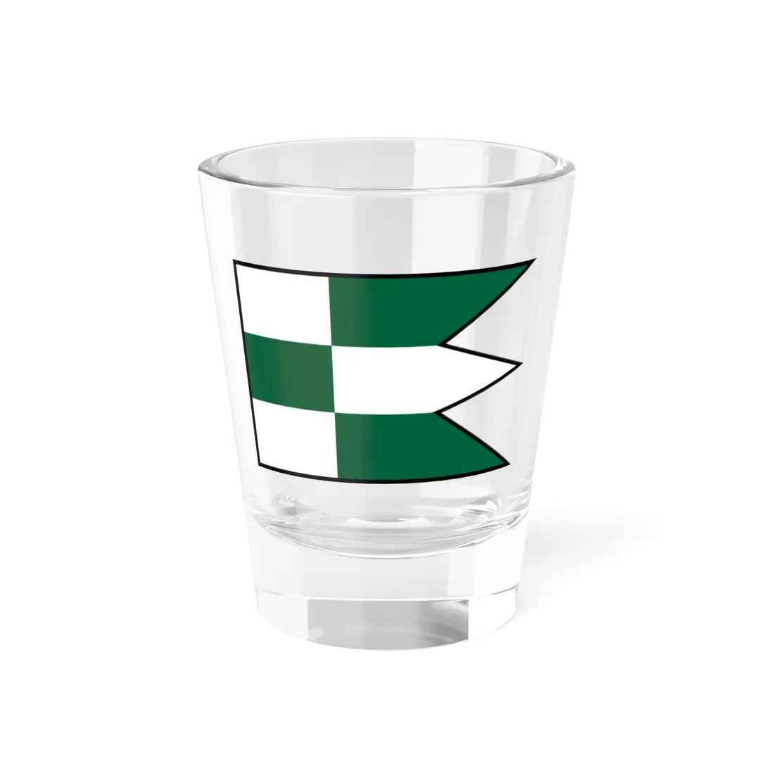 Hostie Zlate Moravce Flag (Slovakia) Shot Glass 1.5oz 1.5oz - Go Mug Yourself