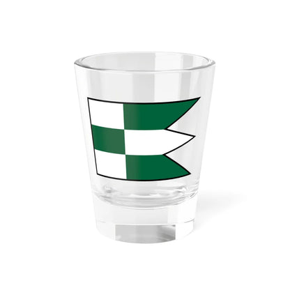 Hostie Zlate Moravce Flag (Slovakia) Shot Glass 1.5oz 1.5oz - Go Mug Yourself