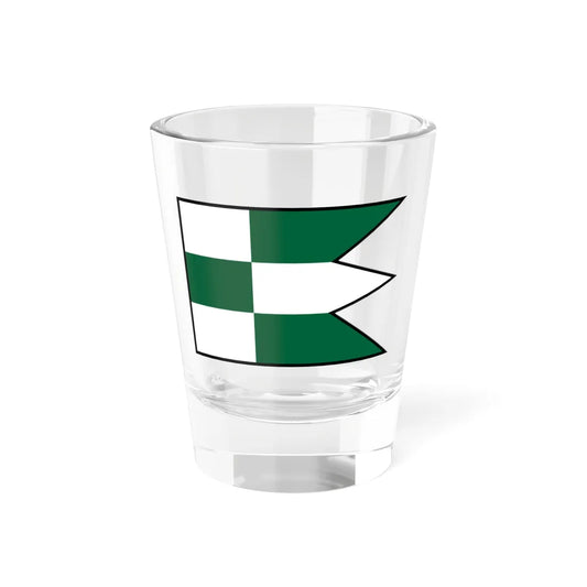 Hostie Zlate Moravce Flag (Slovakia) Shot Glass 1.5oz 1.5oz - Go Mug Yourself