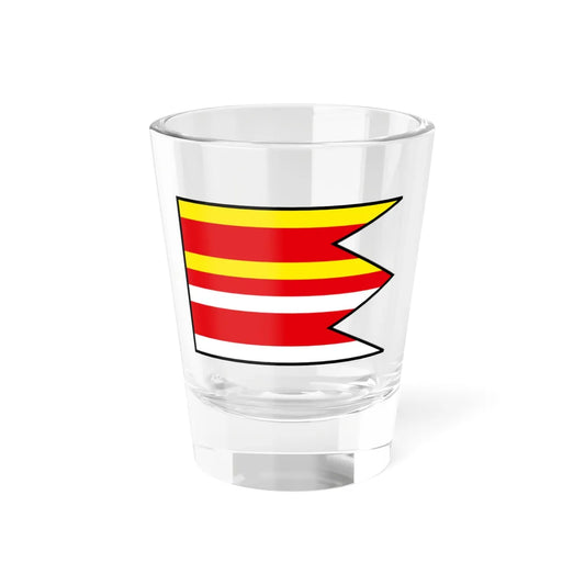 Hostisovce Rimavska Sobota Flag (Slovakia) Shot Glass 1.5oz 1.5oz - Go Mug Yourself