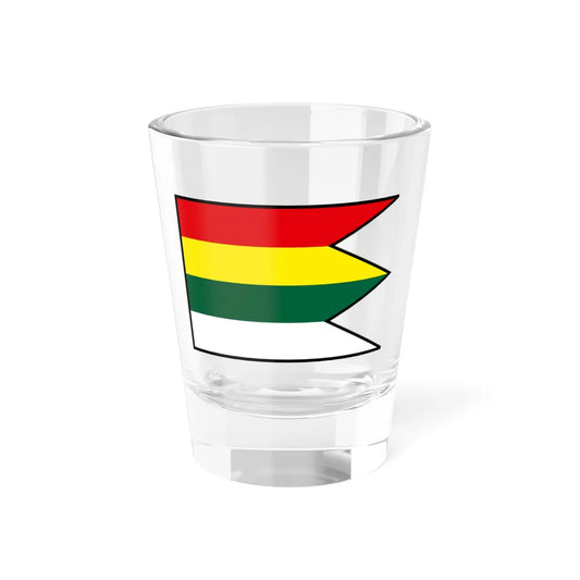 Hostovce Zlate Moravce Flag (Slovakia) Shot Glass 1.5oz 1.5oz - Go Mug Yourself