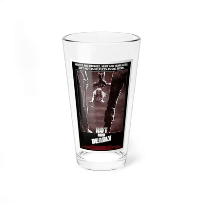 HOT AND DEADLY 1982 Movie Poster - Pint Glass 16oz 16oz - Go Mug Yourself