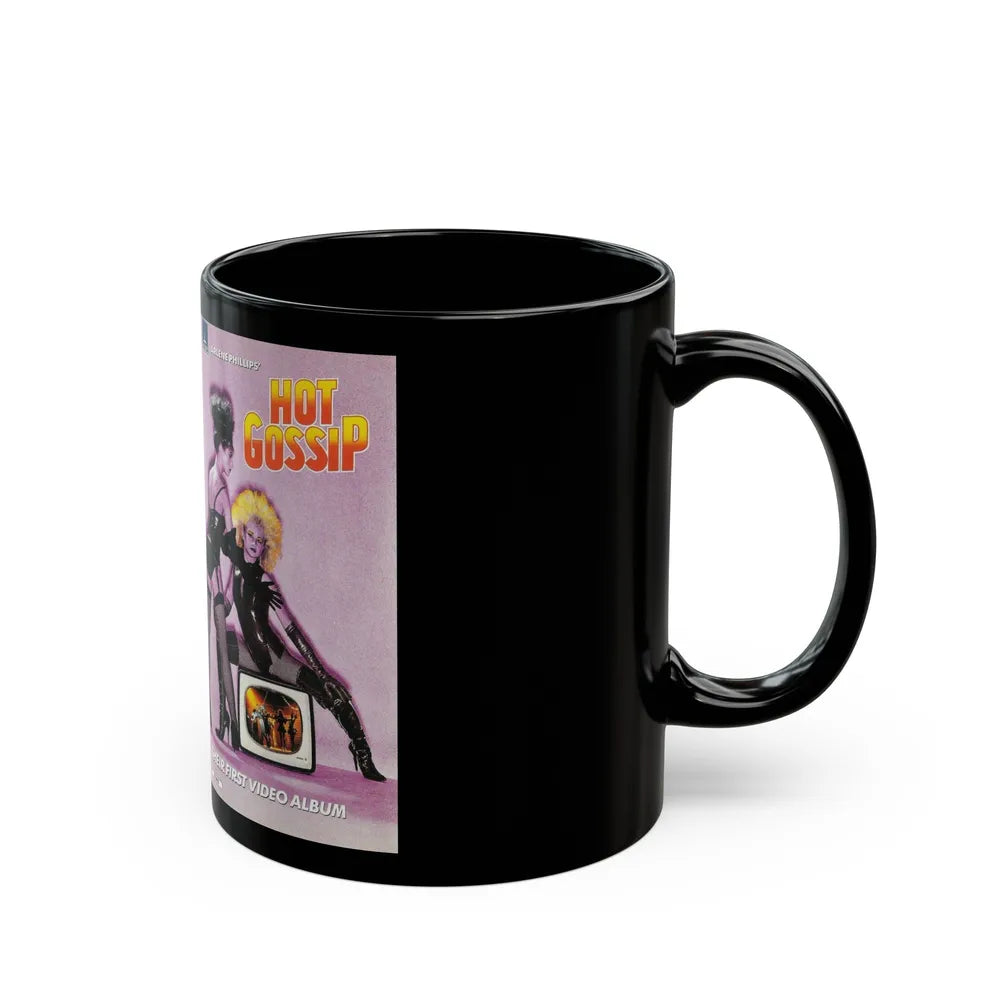 HOT GOSSIP (VHS COVER) - Black Coffee Mug-Go Mug Yourself