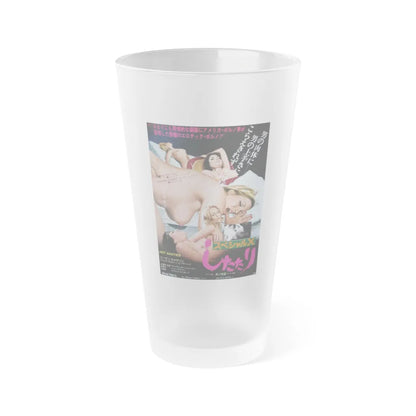 HOT NASTIES 1979 Movie Poster - Frosted Pint Glass 16oz-16oz-Frosted-Go Mug Yourself