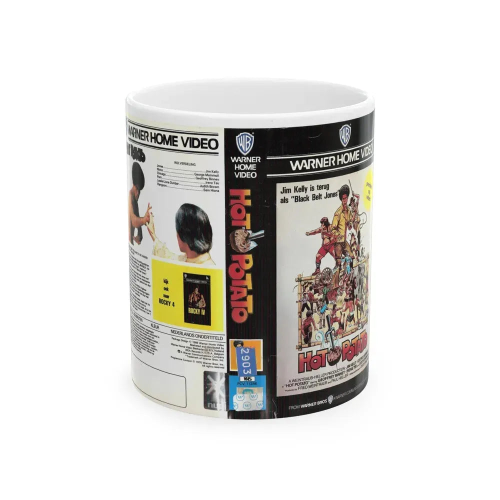 HOT POTATO (VHS COVER) - White Coffee Mug 11oz - Go Mug Yourself