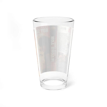 HOT SHOTS PART DEUX (VHS COVER) Pint Glass 16oz - Go Mug Yourself