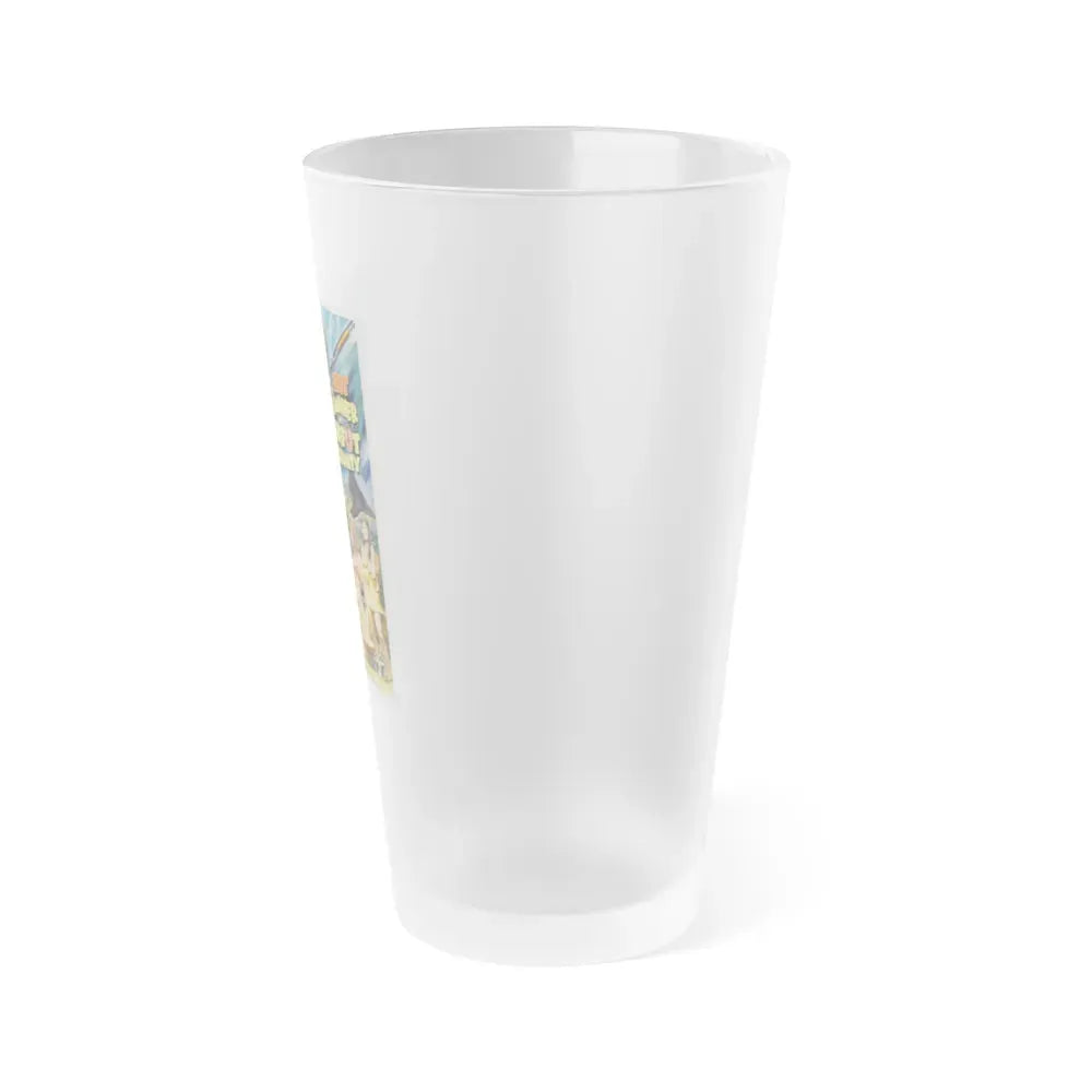 HOT SUMMER IN BAREFOOT COUNTY 1974 Movie Poster - Frosted Pint Glass 16oz - Go Mug Yourself