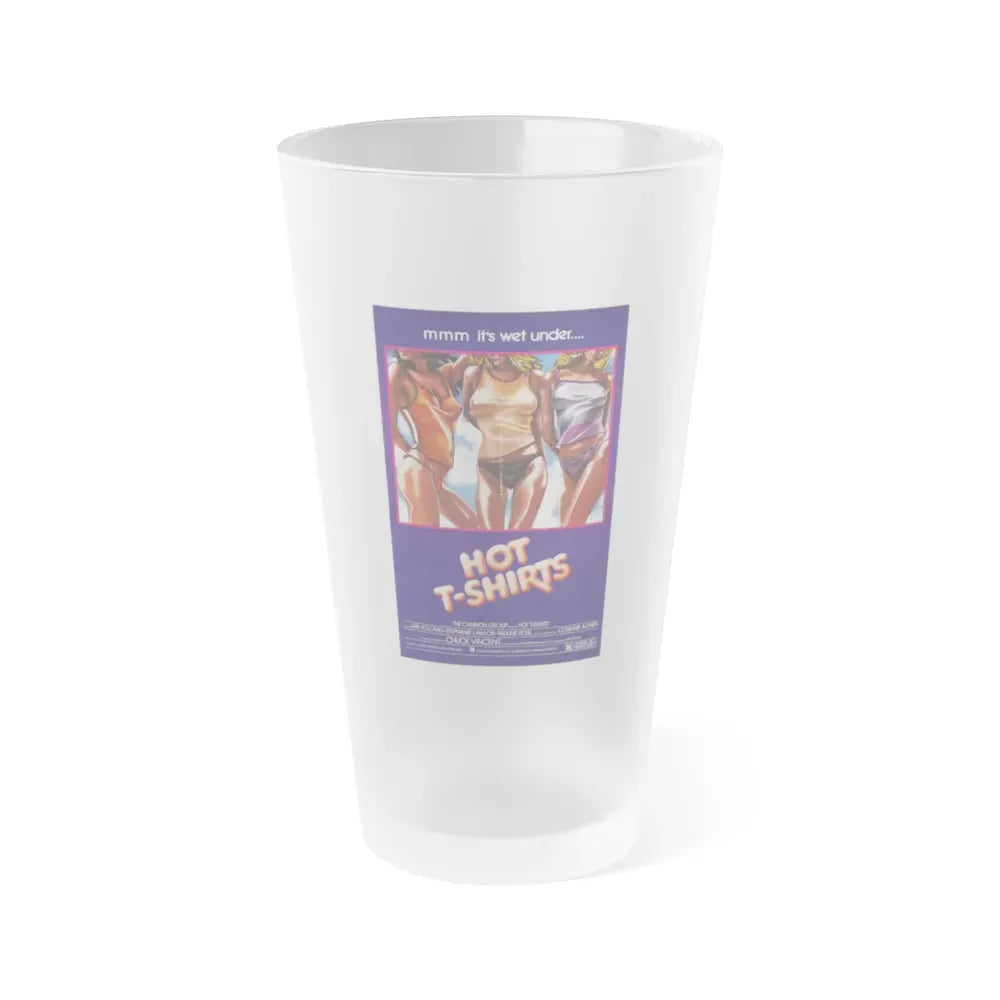 HOT T SHIRTS 1980 Movie Poster - Frosted Pint Glass 16oz 16oz Frosted - Go Mug Yourself