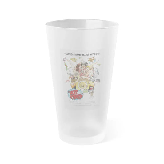 HOT TIMES 1974 Movie Poster - Frosted Pint Glass 16oz 16oz Frosted - Go Mug Yourself