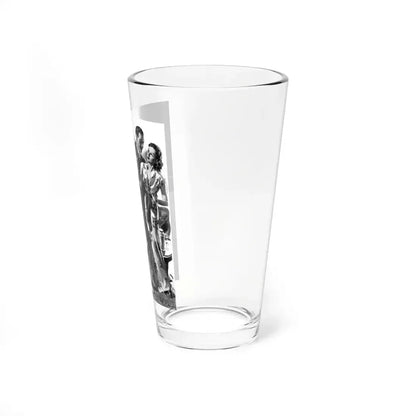 Hotel Hostess, Part 1, Liberty magazine, April 16,1938 - Pint Glass 16oz - Go Mug Yourself