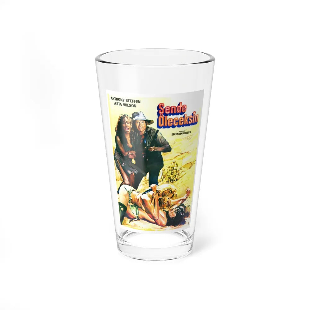 HOTEL PARADISE (TURKISH) 1980 Movie Poster - Pint Glass 16oz-16oz-Go Mug Yourself