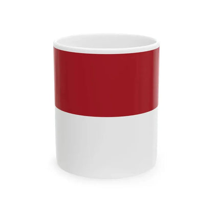 Hotel Yamato flag (Indonesia) White Coffee Mug 11oz - Go Mug Yourself