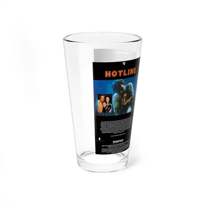 HOTLINE (VHS COVER) Pint Glass 16oz - Go Mug Yourself