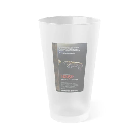 HOUSE 1985 Movie Poster - Frosted Pint Glass 16oz 16oz Frosted - Go Mug Yourself