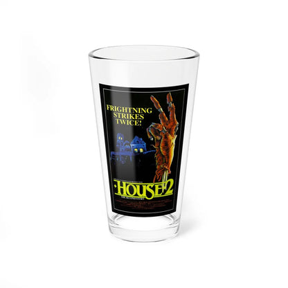 HOUSE 2 1987 Movie Poster - Pint Glass 16oz-16oz-Go Mug Yourself