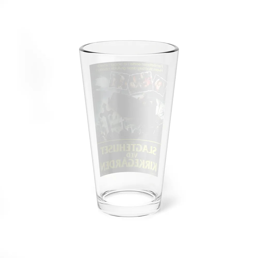 HOUSE BY THE CEMETERY (DANISH) 1981 Movie Poster - Pint Glass 16oz-Go Mug Yourself