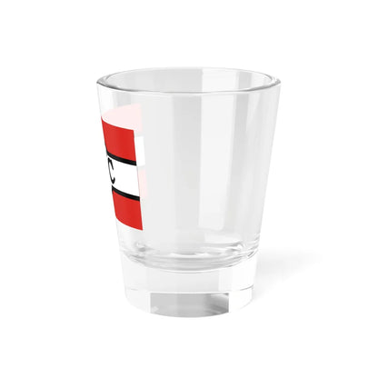 House flag of British Tanker Company 1915-1927 (United Kingdom) Shot Glass 1.5oz - Go Mug Yourself