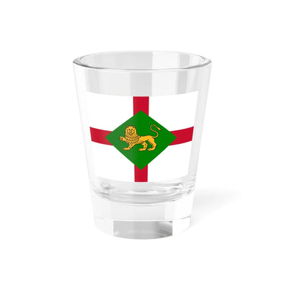 House flag of British Tanker Company 1927-1955 (United Kingdom) Shot Glass 1.5oz 1.5oz - Go Mug Yourself
