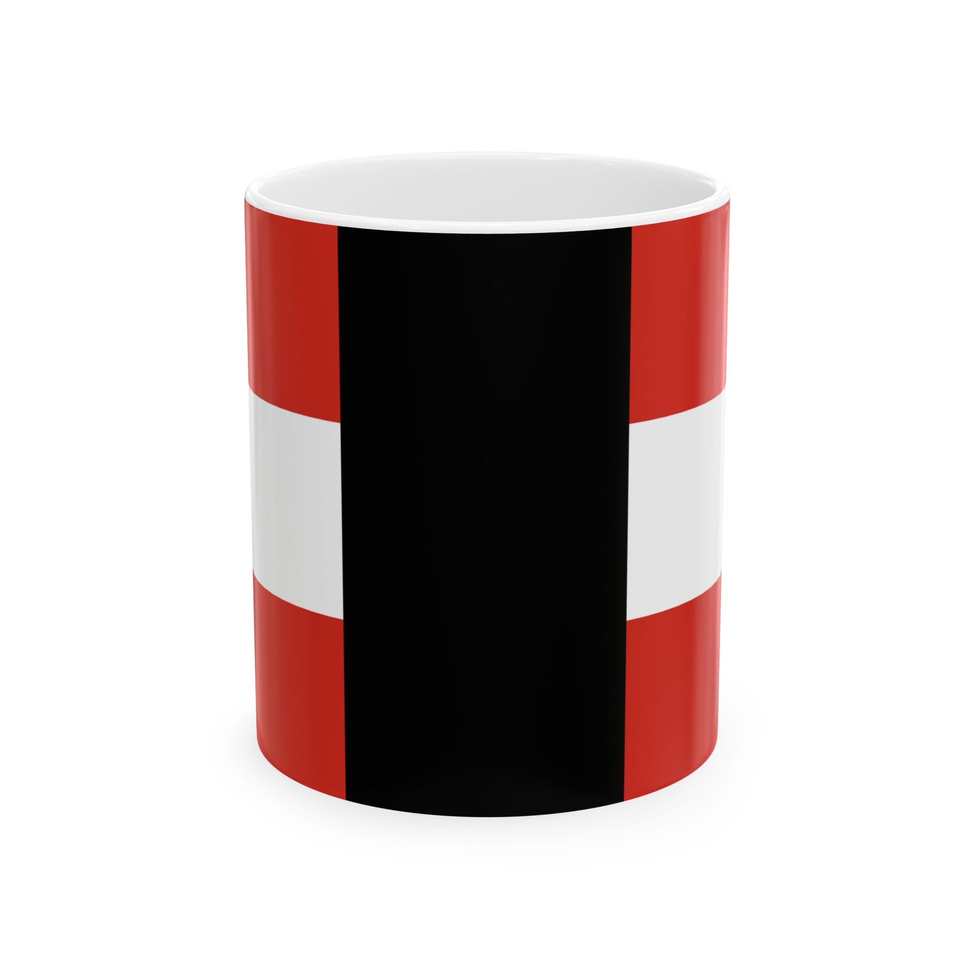 House flag of Canada Steamship Lines Ltd 1951 (Canada) White Coffee Mug-11oz-Go Mug Yourself