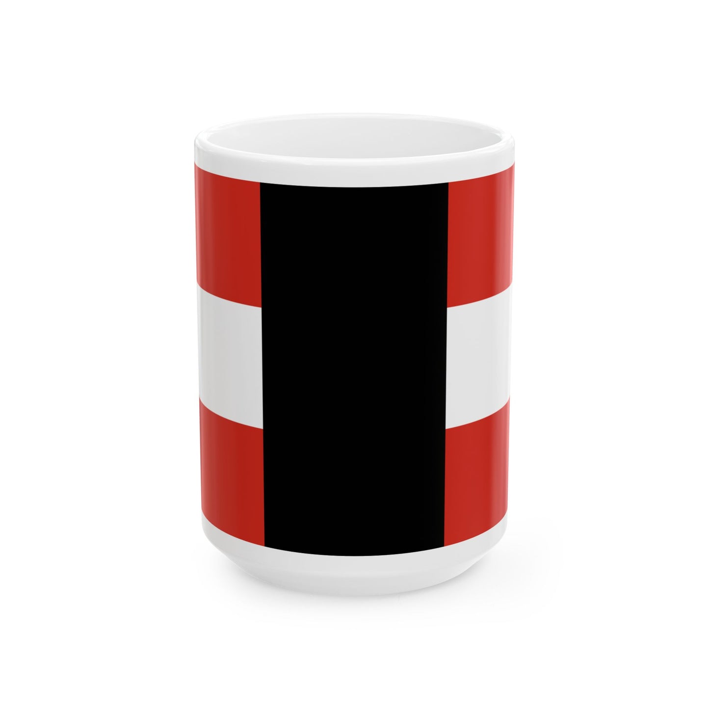 House flag of Canada Steamship Lines Ltd 1951 (Canada) White Coffee Mug-15oz-Go Mug Yourself